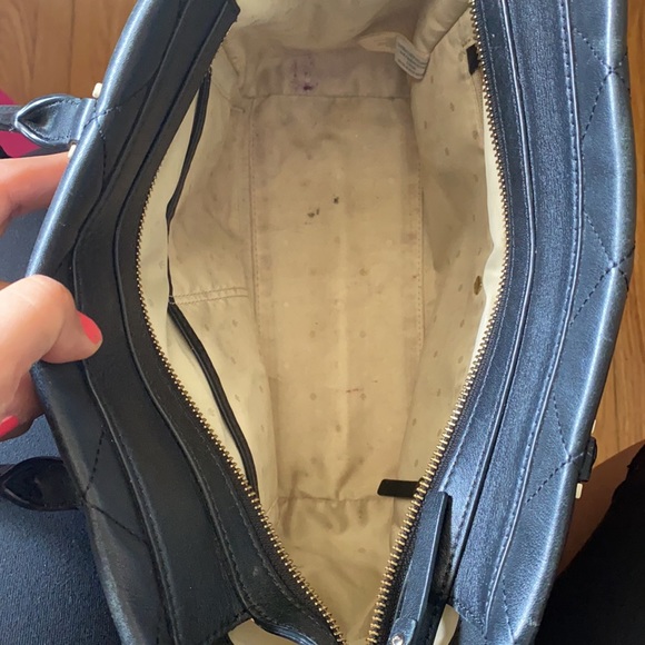 KATE SPADE black purse used gently - Picture 9 of 11
